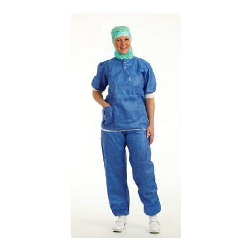 Bereichskleidung Hemd mit Bündchen - XS Barrier clean air suit - 28 St.