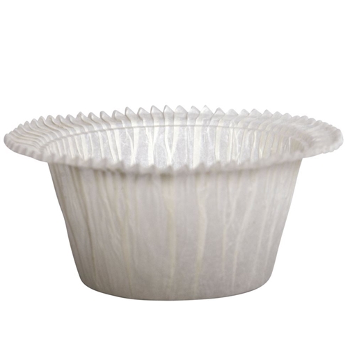 Papilotki do muffinek - Ø5cm H=3,5cm białe - 500 szt.
