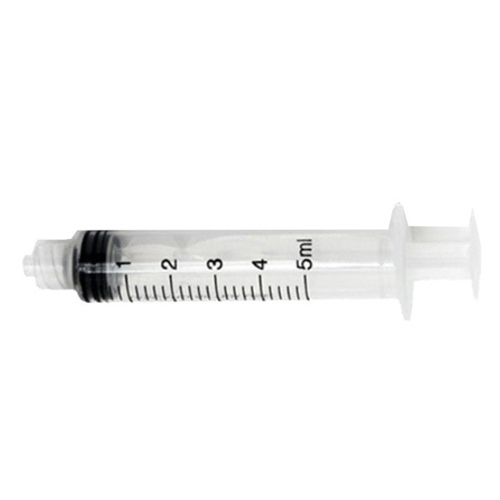 Luerlock-sprøjte 3-komponent Terumo - 5 ml grad 0,2 ml centreret - 100 stk