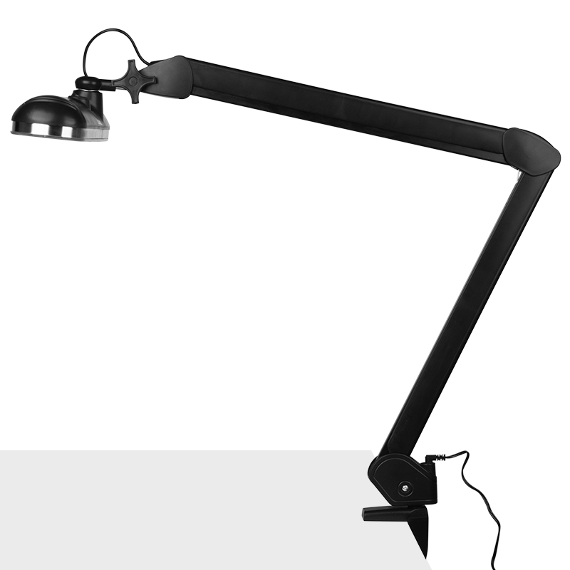 801:a elegant LED-arbejdslampe med standard sort skruestik