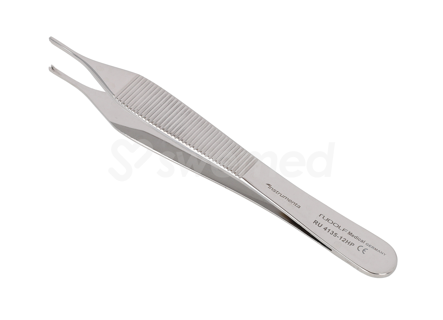 Pinzette Ewald/Adson 1x2 Zähne 12 cm