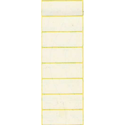 Selvklæbende etiket - 27X75mm 1000 stk/rle - 1000 stk