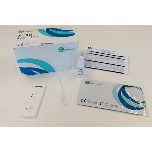 ACRO D-dimer-test kassette CDM-402 10 stk.