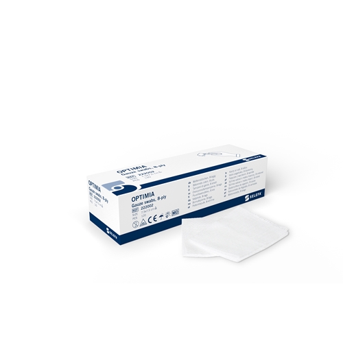 Harsotaitos 8-kerroksinen Selefa - 7,5x7,5 cm annostelupakkaus steriloimaton - 120 kpl