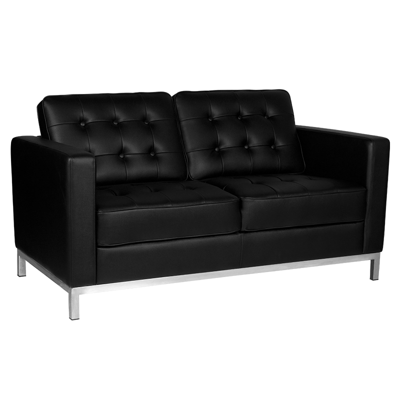 Gabbiano soffa för väntrum bm18019 svart