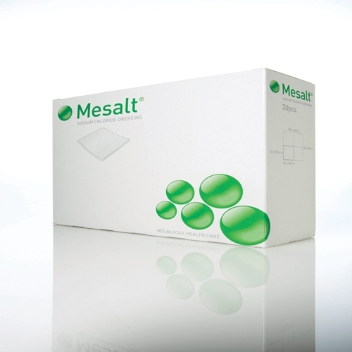 Mesalt Kochsalz-Kompresse Vliesstoff 10x10cm 30 St.