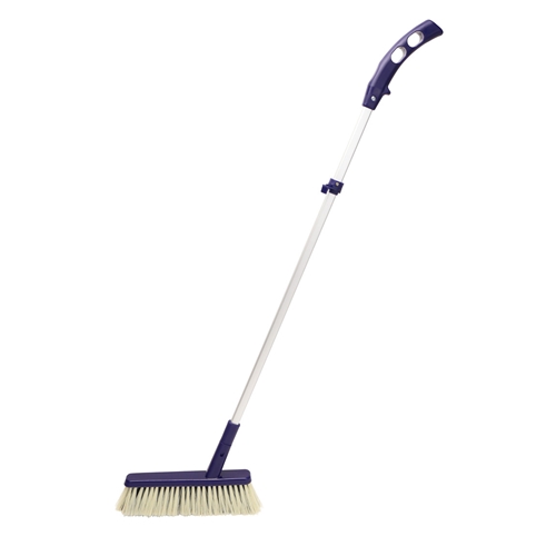 Kost med skaft MAX Klick - 80 cm blå uden fejebakke