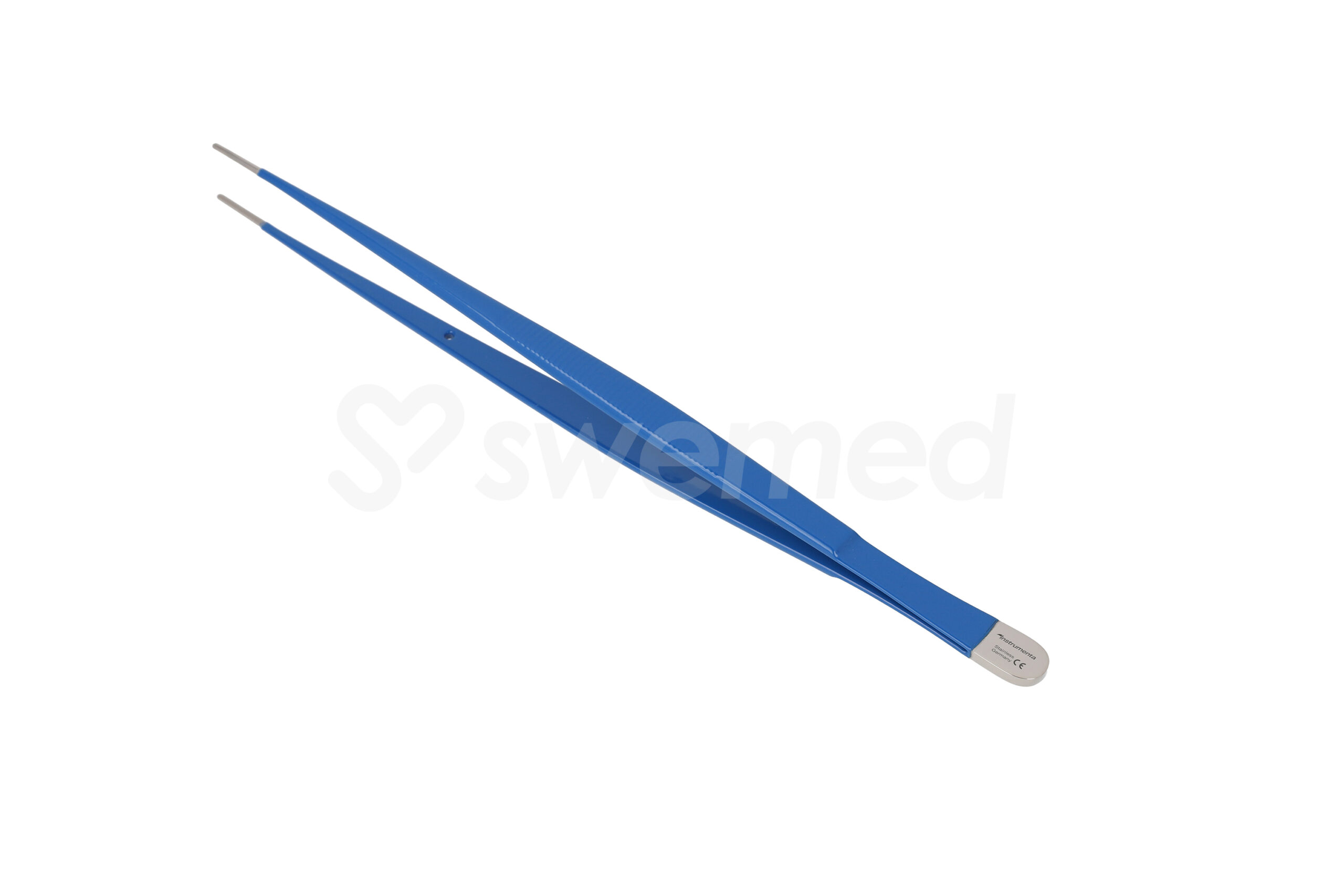 Anatomisk Waugh-pincet 25 cm isoleret