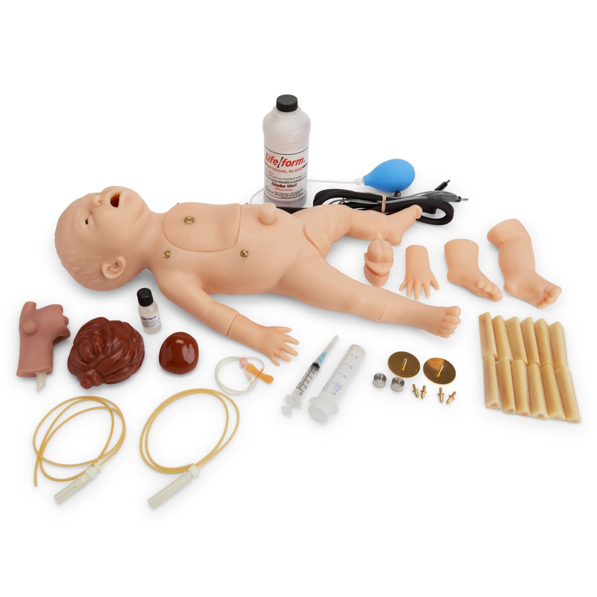 C.H.A.R.L.I.E. symulator resuscytacji noworodka z interaktywnym symulatorem EKG