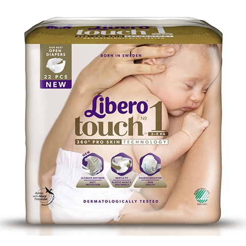 Tape ble Libero Touch - 1 2-5 kg - 132 stk