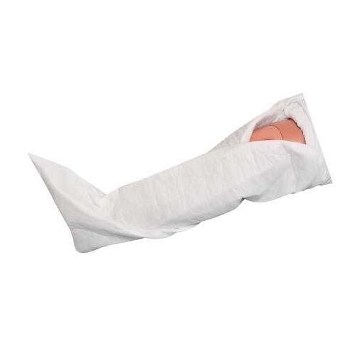 Engangsbenvarmere EasiTex - 30x90cm hvid - 25 stk