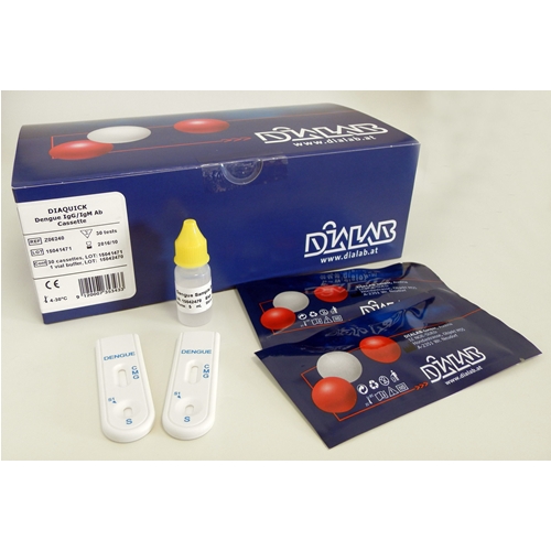 Test Dengue IgG/IgM Dialab – kassett 30 tester/fp – 30 st
