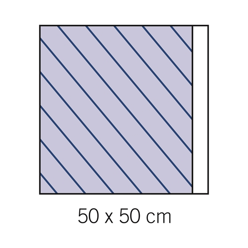 OP-Tuch selbstklebend evercare - 50x50cm - 30 St.