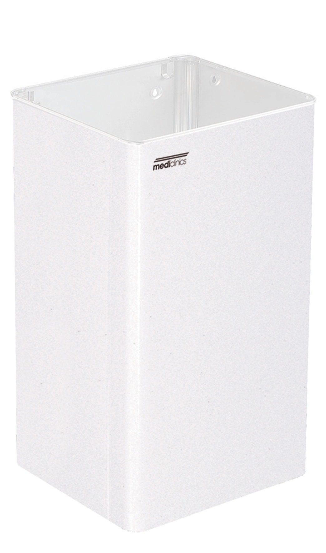 Affaldsspand - 65 liter - Stål - Vit epoxy