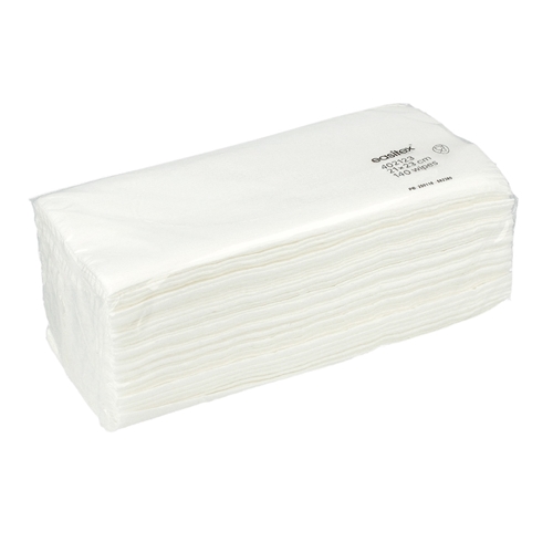 Instrumenttipöytäliina EasiTex 40 - 21x23cm valkoinen sileä z-taitto - 180 kpl