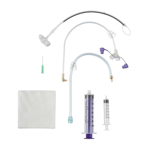 Gastrostomiport MIC-Key GJ set – 14Fr 3,0cm 45cm slang ENFit