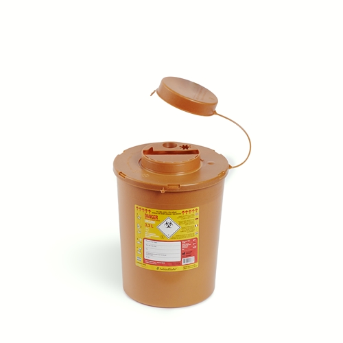 Kanülenbehälter Woodsafe - 3 l UN mit Etikett