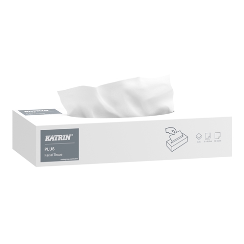 Ansiktsservett - Katrin Plus Facial 20,5x21cm - 100 st
