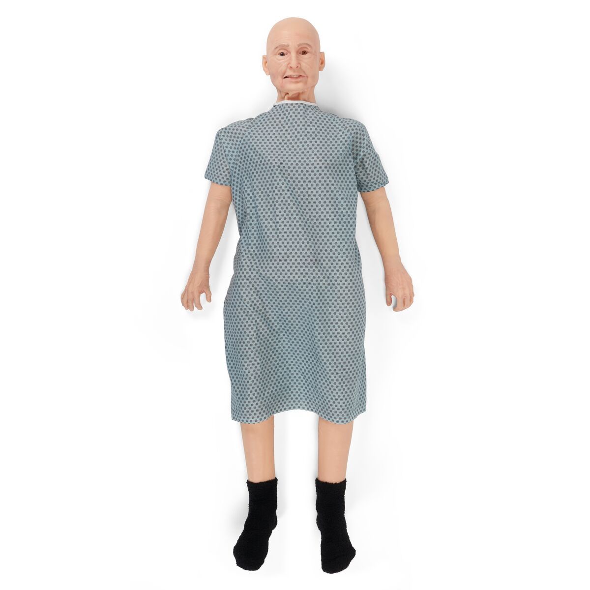 TERi™ Geriatriska Patientfärdigheter Övning – Androgyn övningsdocka för fysiska tekniker, övning, simulering, ljus hy