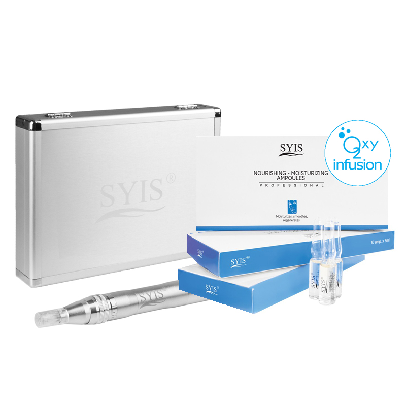 Syis – microneedlingpenna 05 silver + Syis Cosmetics