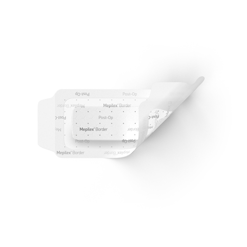 Superabsorbierender Verband Mepilex Border PostOp - 6x12cm Silikon-Border - 10 St