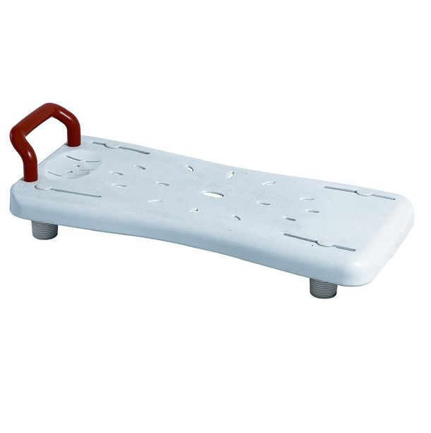 Bath bench - 4 short legs - 1 side handle