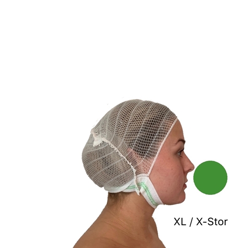 Pään kiinnitysside HeadFix - XL vihreä merkintä - 10 kpl