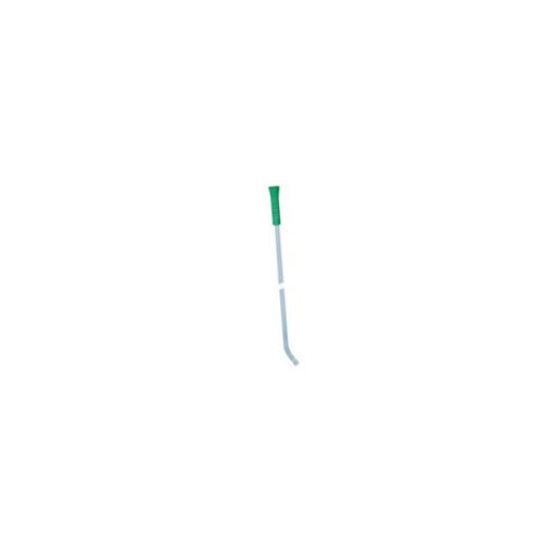 Bøjet sugekateter Mediq - 53 cm ch14 grøn ftalatfri PVC - 100 stk.