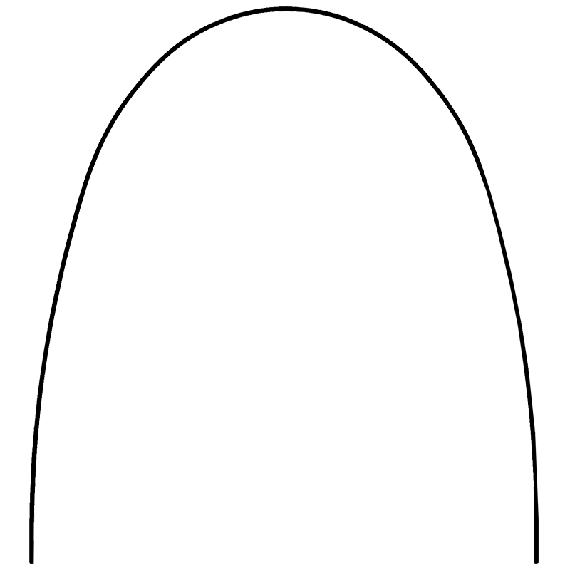 Superelastisk NiTi-båge, Europa II, rektangulär – .016X.016 Superelastic Niti Europa Ii Upper Archwire
