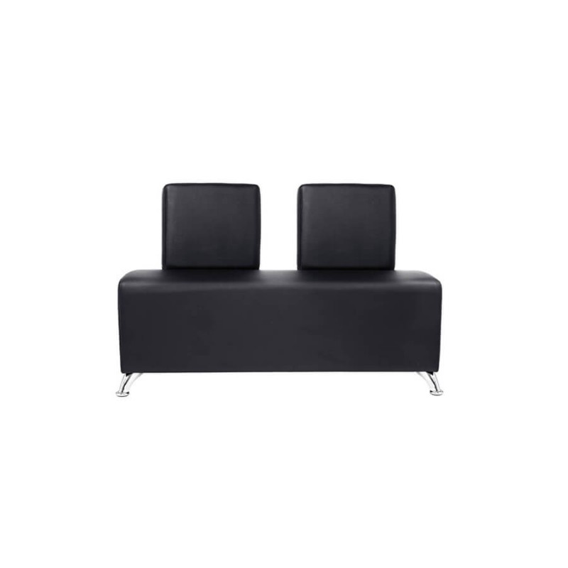 SAM+JAY - Doppelsofa mit Rückenlehne für Wartebereiche und Empfangsräume