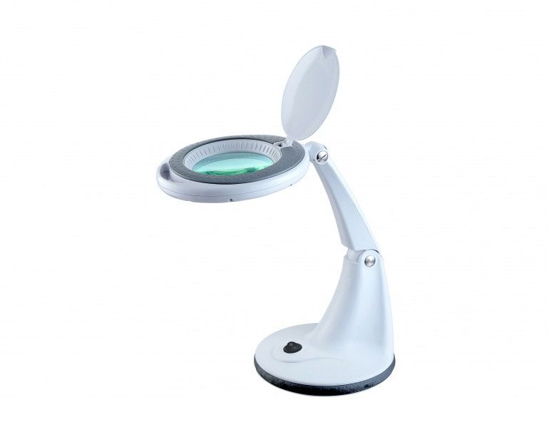 Lampa lupa LED z powiększeniem 2.25X - SCALE