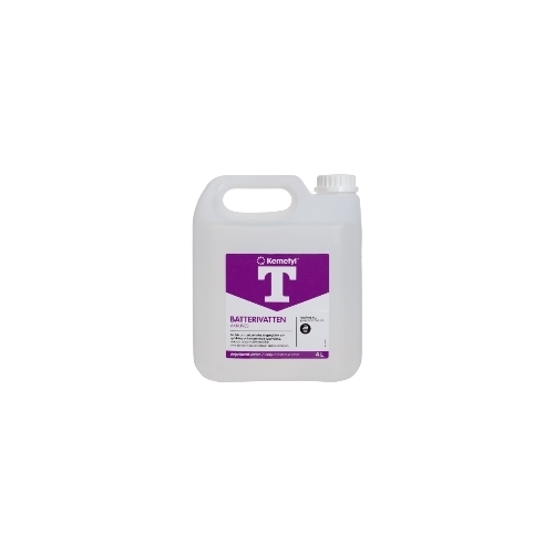 Destilleret batterivand - 4L