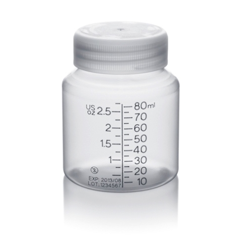 Bröstmjölksflaska till bröstpump - 80ml engångs - 480 st