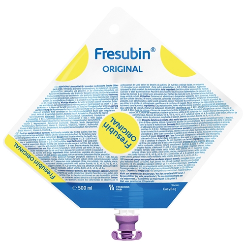 Fresubin Original - 15x500 ml täysravinto 1 kcal/ml - 15 kpl