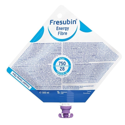 Fresubin Energy Fiber - 15x500ml täysravintovalmiste 1,5kcal/ml - 15 kpl