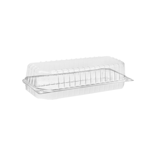 Sandwich container with lid APET - 280x120x70mm transp - 220 pcs