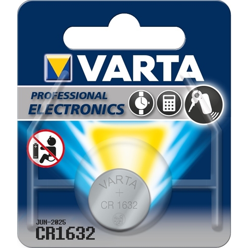 Bateria guzikowa litowa 3 V - CR1632 - 10 szt.