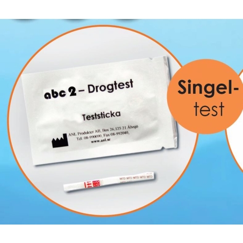 Drogtest Singel – Ethyl Glucoronide/EtG 500 – 25 st
