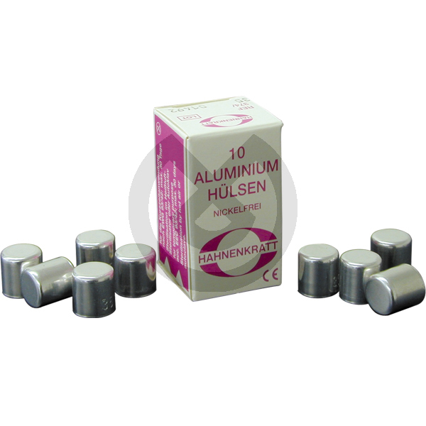 Aluminiumpatroner i aluminium, genopfyldning - Aluminium Shells N.1 (10U.)