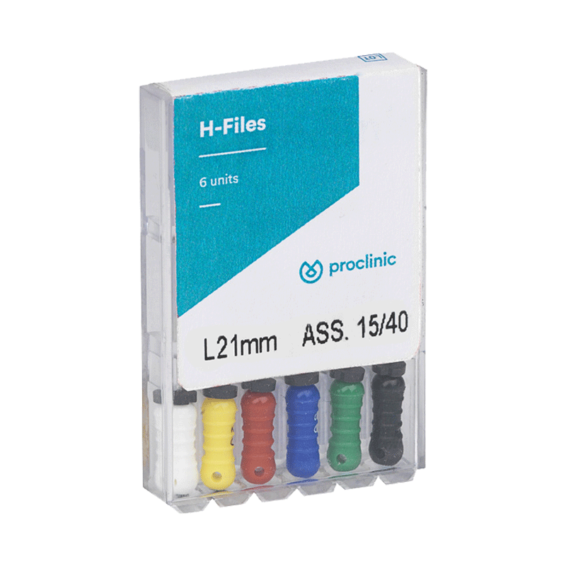 H Filar, storlekar 10-40 – H-Files N.35 (21Mm)