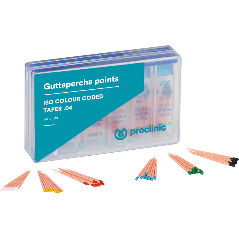 Guttaperkaspetsar taper .04 OCH .06 – Guttapercha Points .04 Taper N. 15