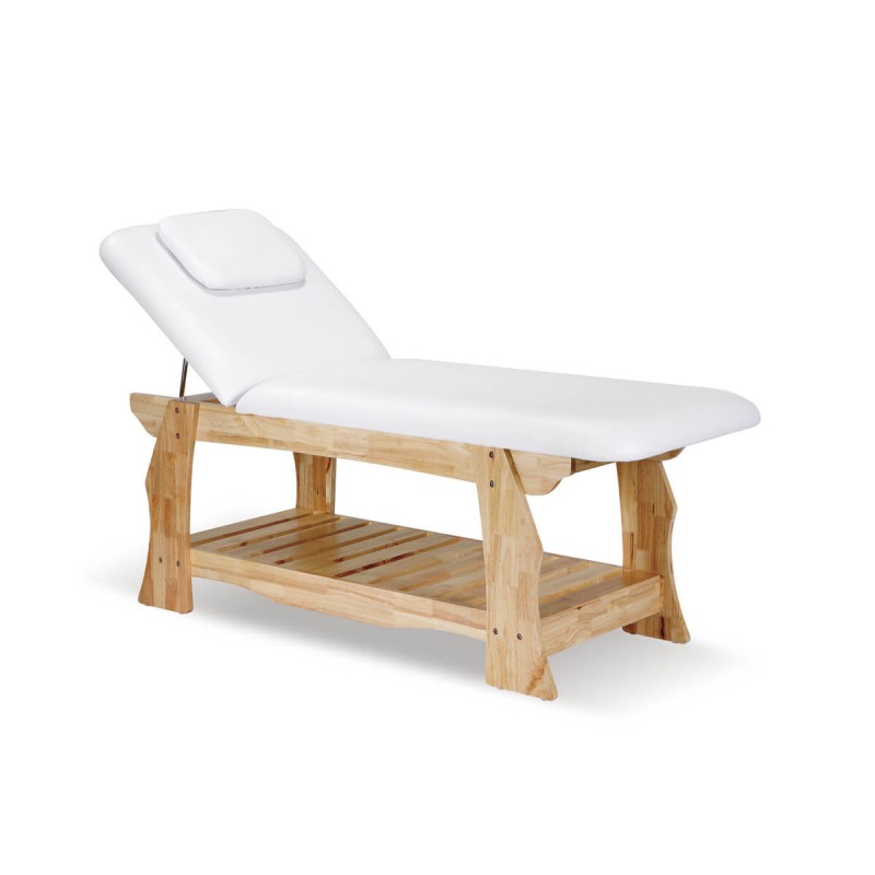 OLGA – SPA-Bett mit Holzrahmen – feste Höhe