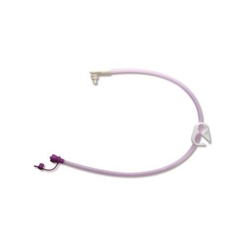 Förlängningsslang Nutrisafe 2 – 60cm vinklad t gastrost knapp – 10 st
