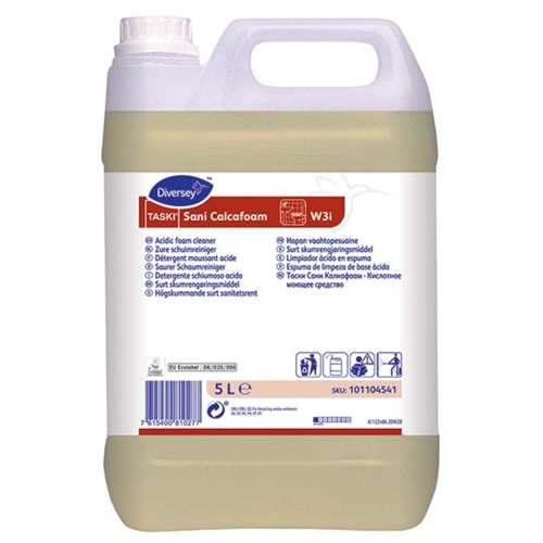 Sanitetsrengøring Sani Calcafoam - 5L pH=2 uparfumeret - 2 stk.