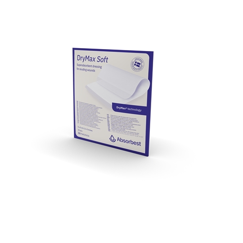 Superabsorberende bandage DryMax Soft - 5x5cm - 10 stk