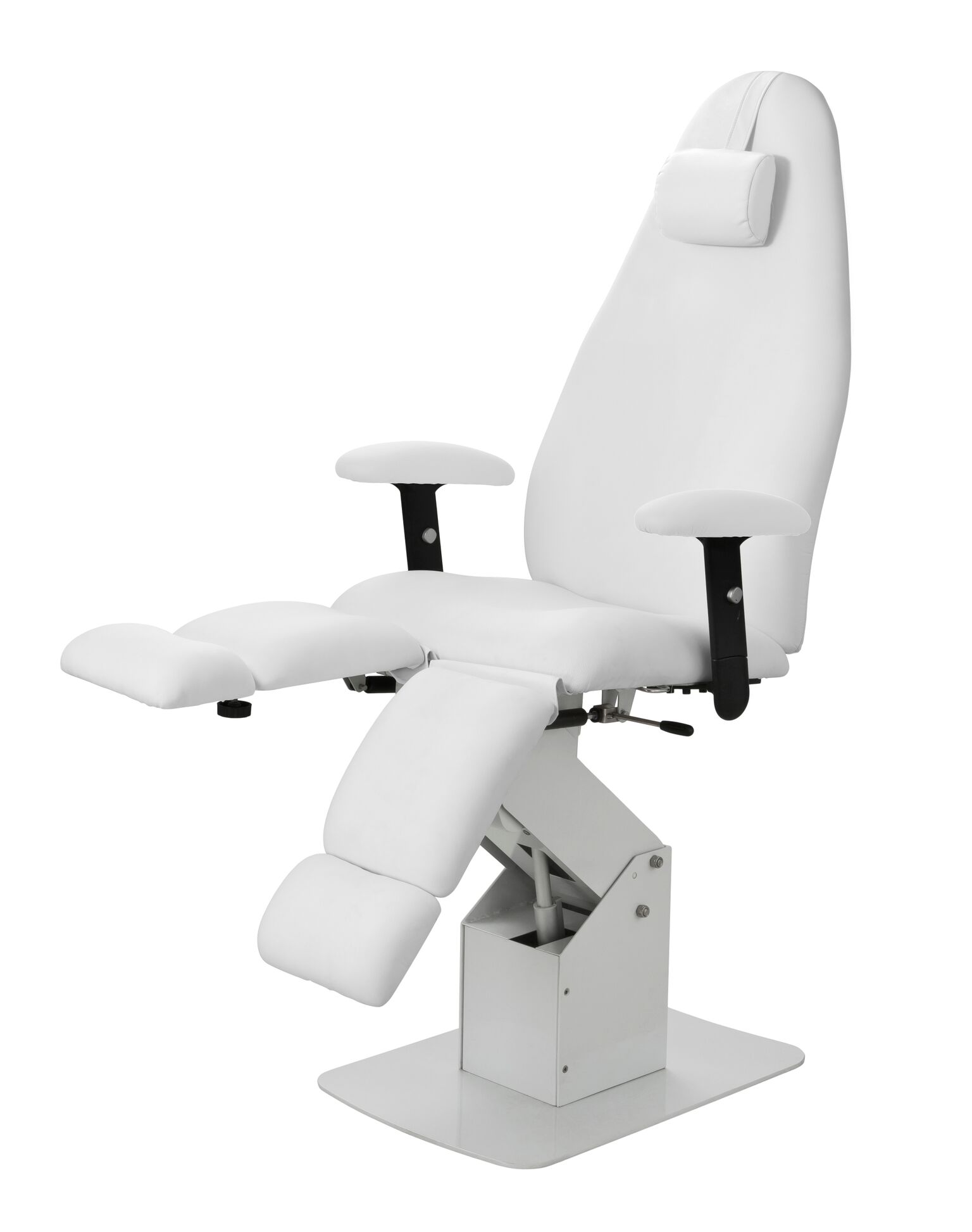 Elektryczny fotel do pedicure 3-częściowy z podłokietnikami EXTENS