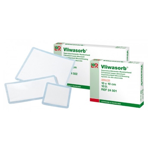 Superabsorberende bandage Vliwasorb - 20x30cm - 10 stk