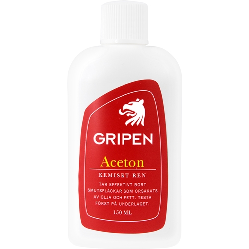 Acetone kemisk ren Gripen - 150 ml