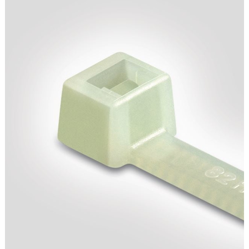 Bag tie tape/cable tie - 4.6x300mm natural - 100 pcs
