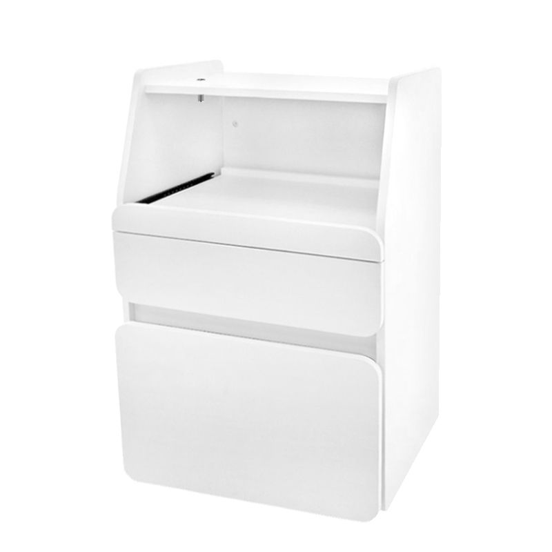 Blauer Midi-Schrank 970 weiß +